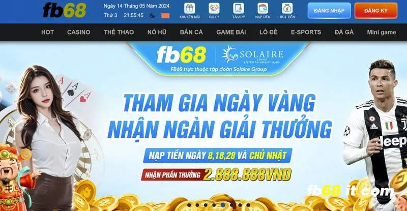 Fb68 là thương hiệu cá cược uy tín và chất lượng