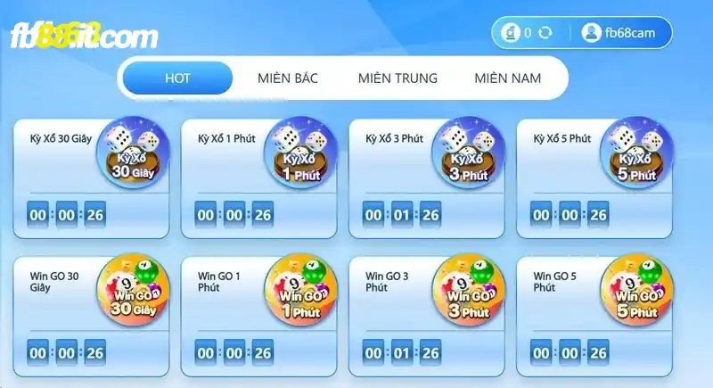 HOT quy tụ nhiều siêu phẩm lô đề siêu tốc tại fb68