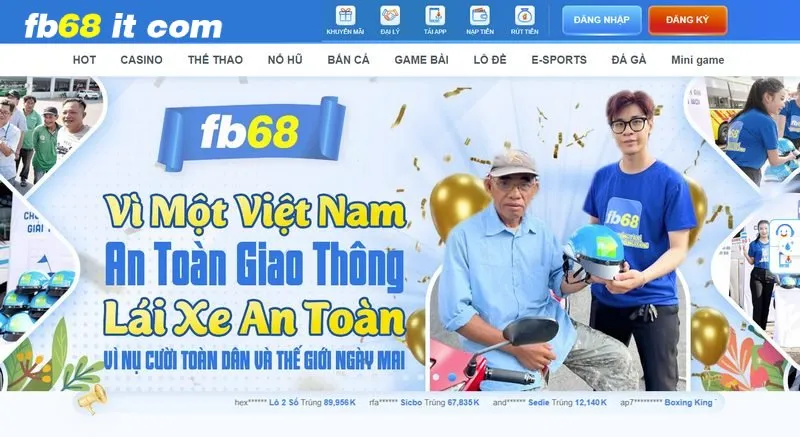 Khám phá nhà cái cá cược uy tín hàng đầu fb68