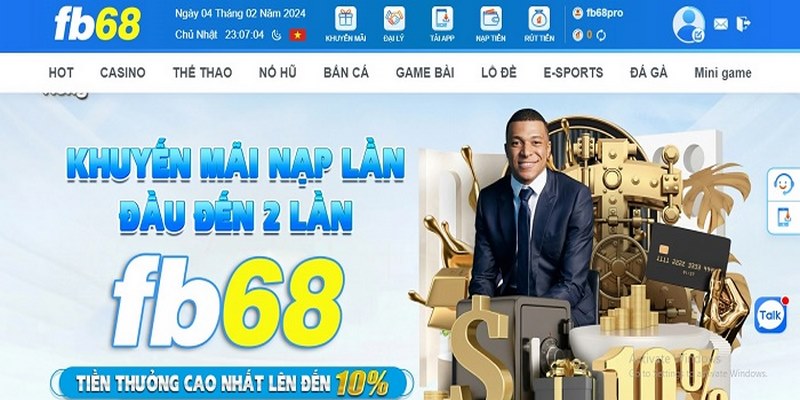 Hướng dẫn cách thức tham gia và nhận ưu đãi tại FB68